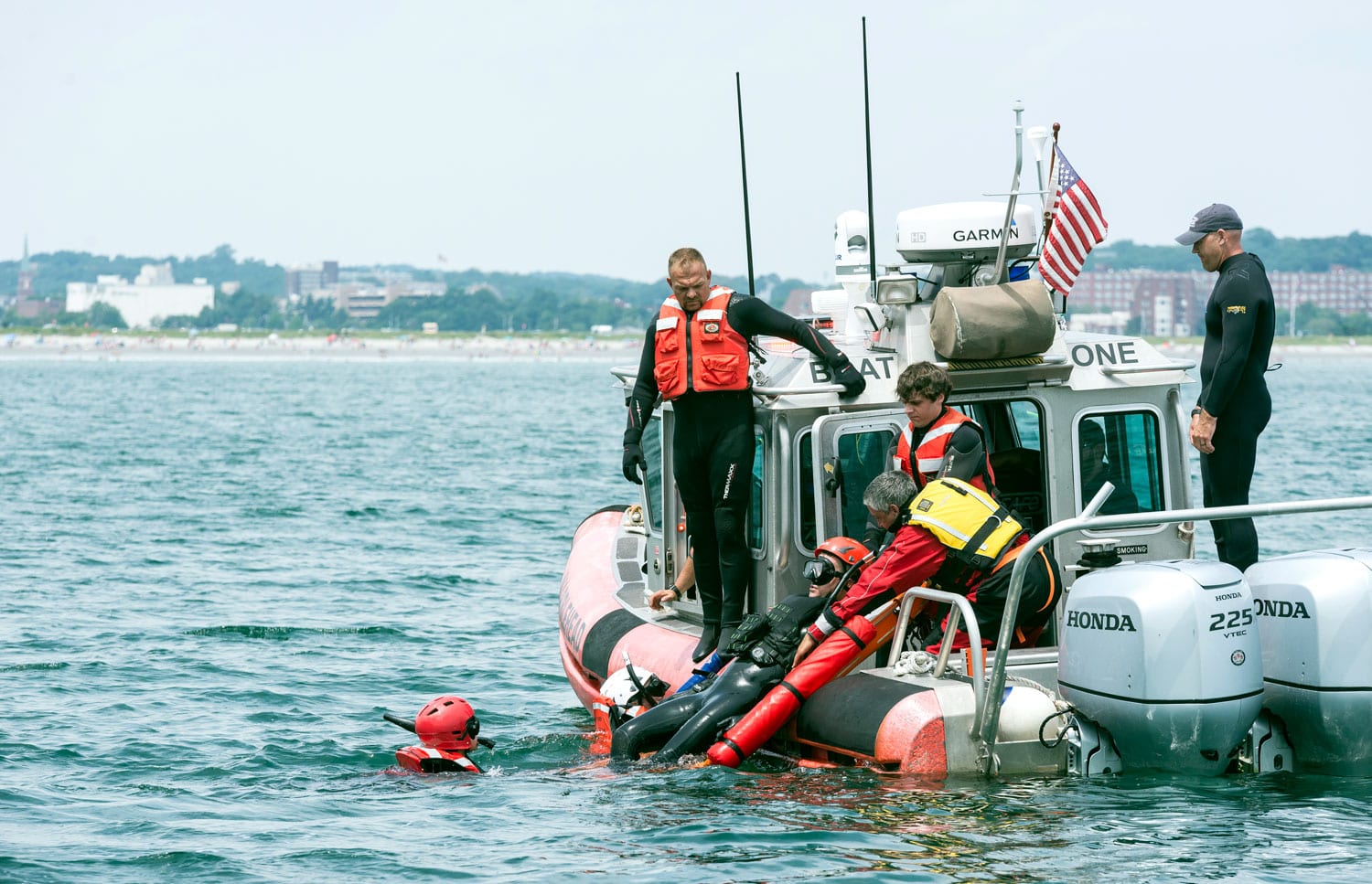 Firefighters getting their sea legs in Nahant Itemlive