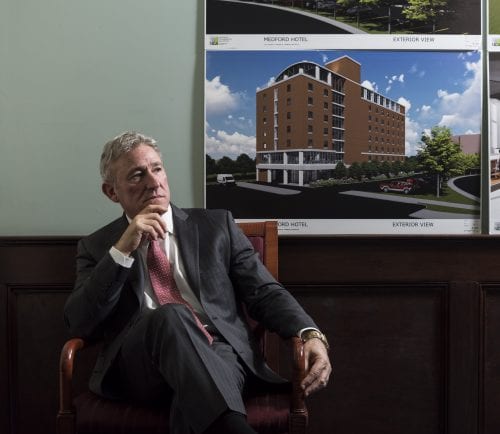 John Veneziano is the Daily Item's Person of the Year in Medford.