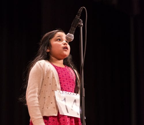 She may have come in fourth but third-grader Sara Granados of Revere was the crowd favorite at the 33rd Annual Daily Item Regional Spelling Bee.