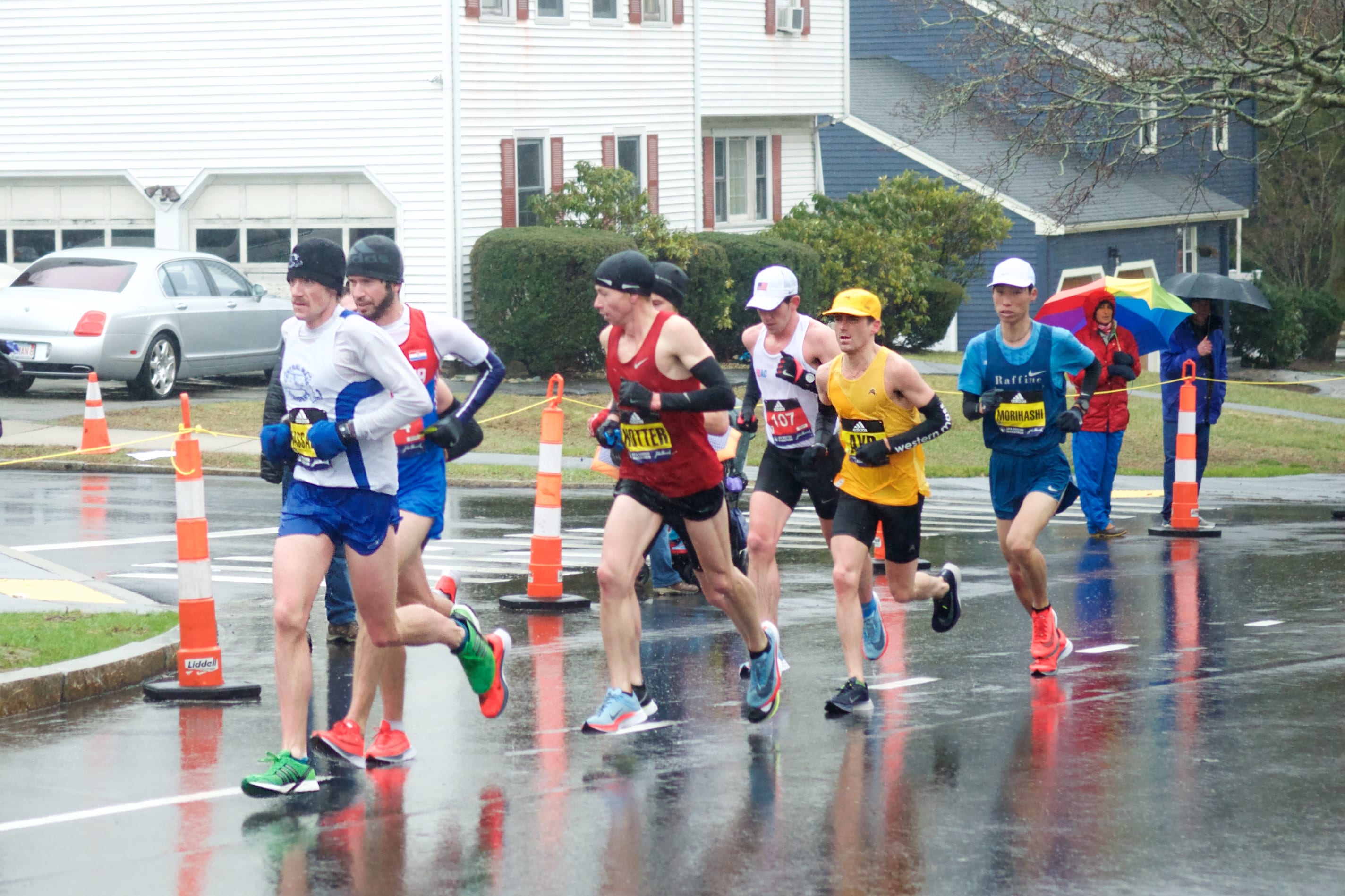 Peabody's Daniel Vassallo finished 10th overall in the Boston Marathon
