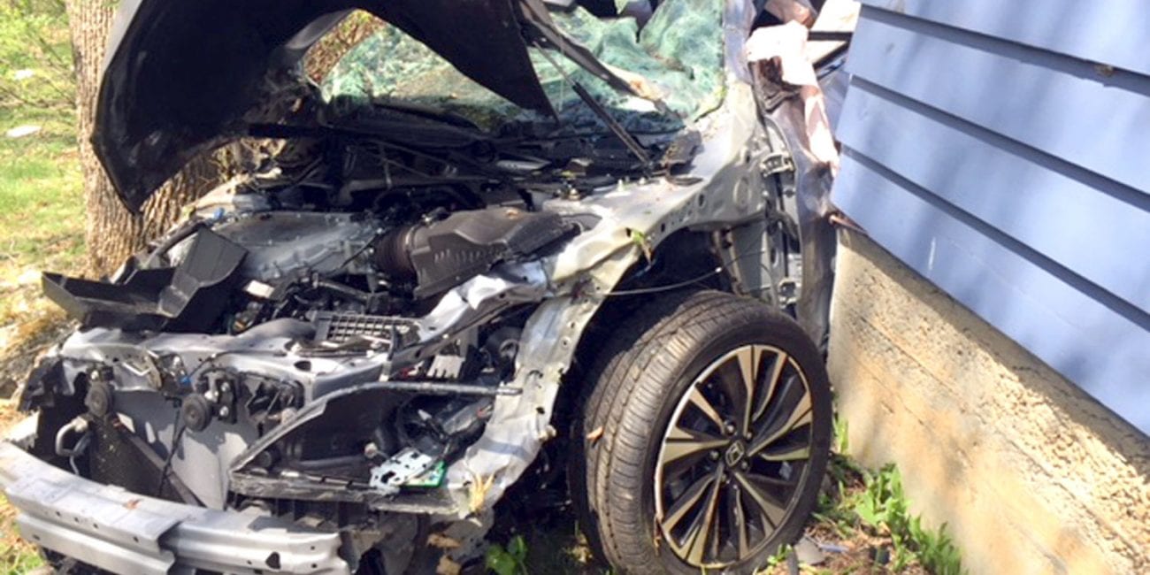 Driver hospitalized after car crashes into Saugus house Itemlive