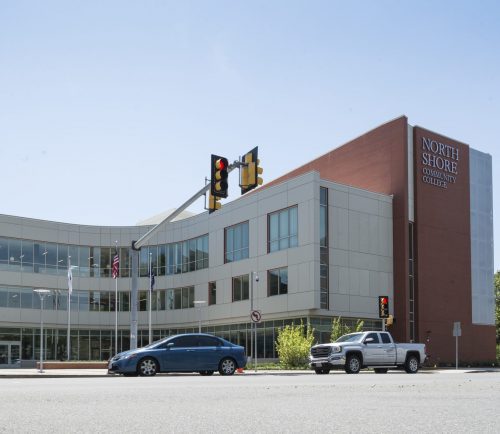 The McGee Building at North Shore Community College.