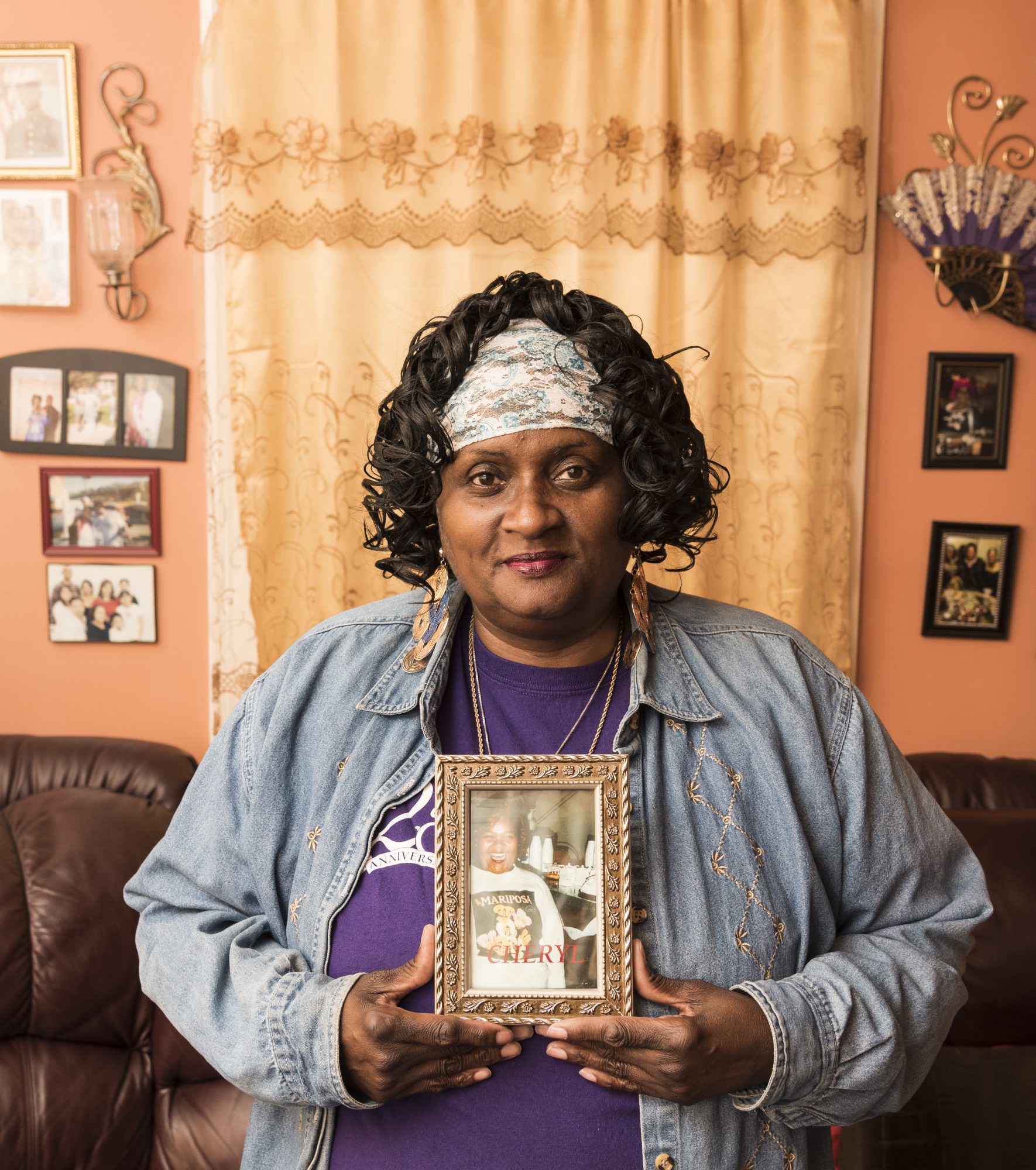 Betty Cooper particpates in the annual Walk for HAWC ever year in memory of her daughter, Cheryl Senn, who was a victim of domestic abuse.