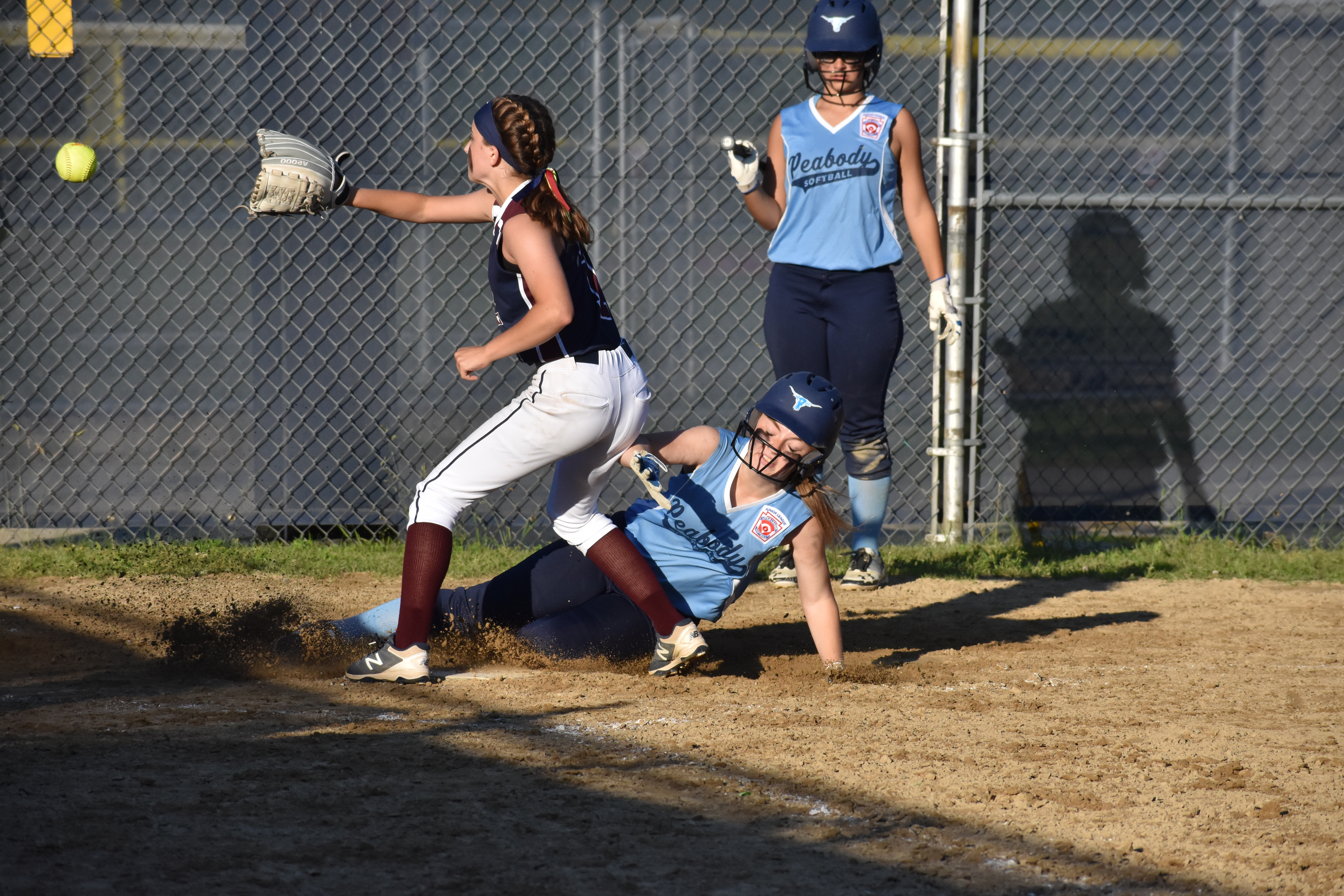 Paige Ritchie Is Safe At Home On A Wild Pitch In The Seventh Inning Dsc 0564 Itemlive Itemlive
