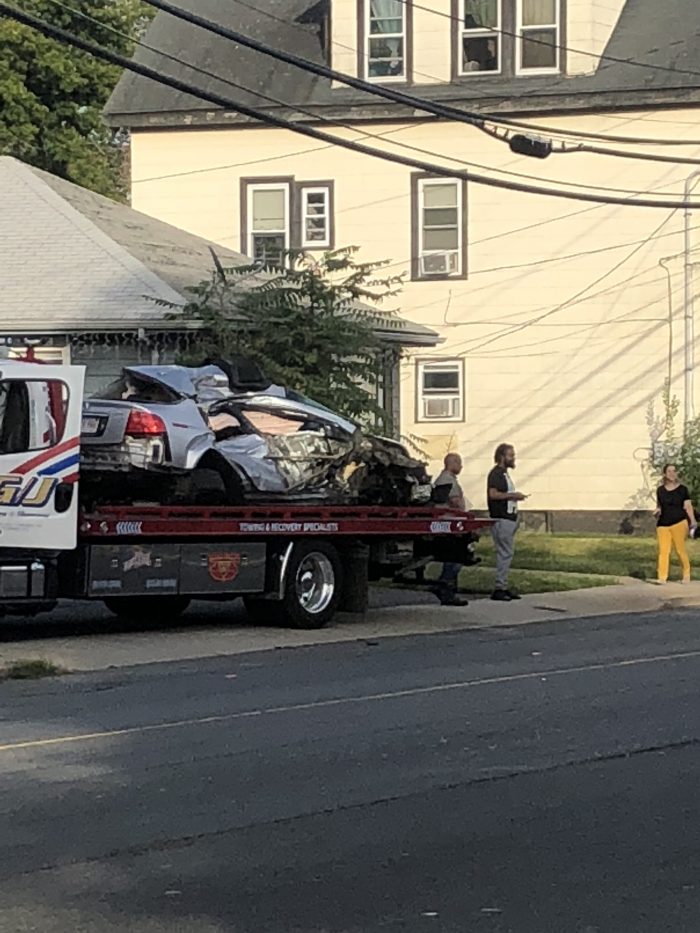 Three injured in fourcar crash in Lynn Itemlive Itemlive