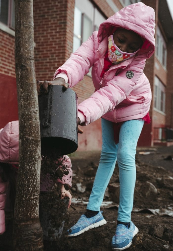 Ingalls Elementary School plants trees in honor of Arbor Day Itemlive